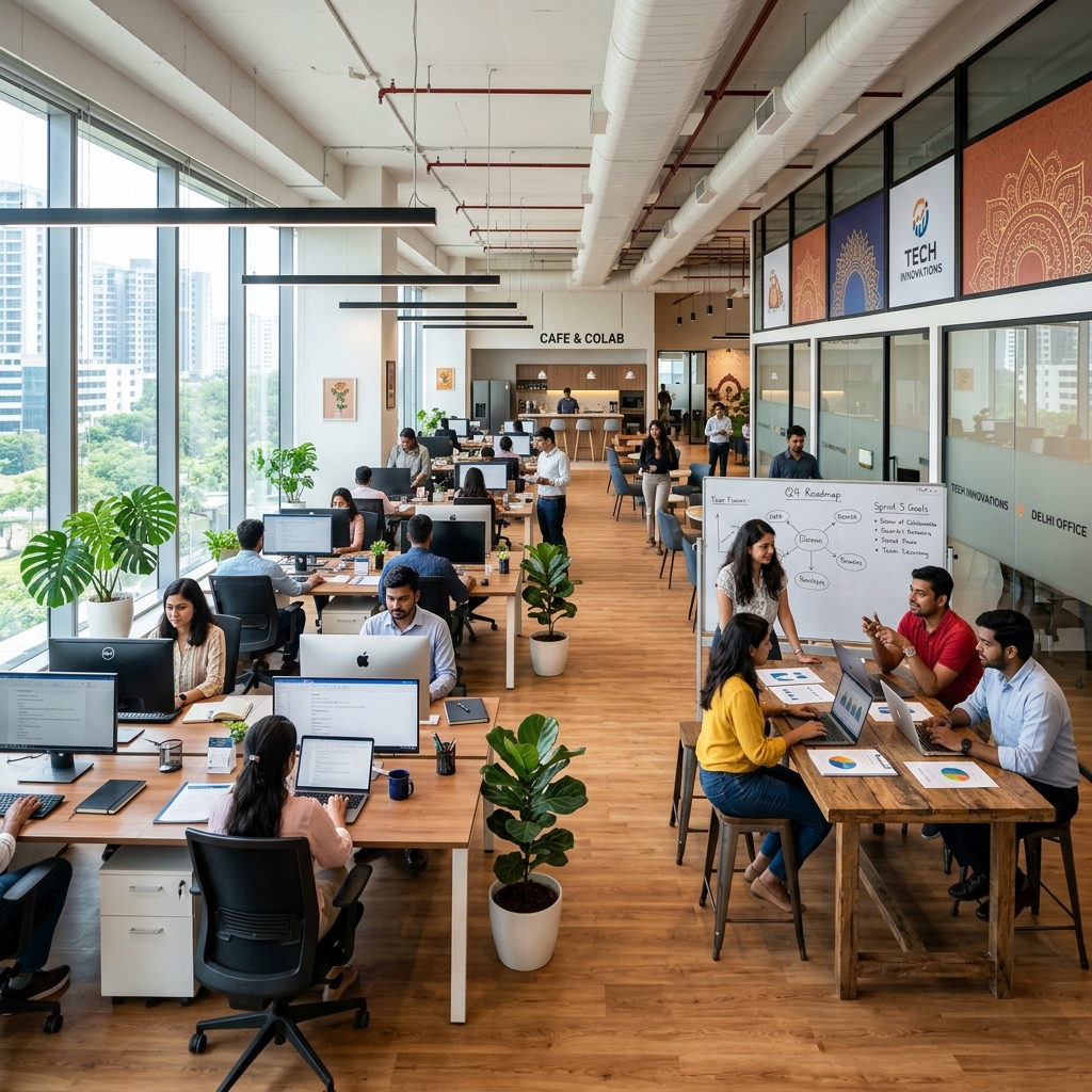 The Fraylon Hosting team at the Hyderabad office